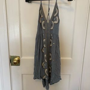 Free people open back dress